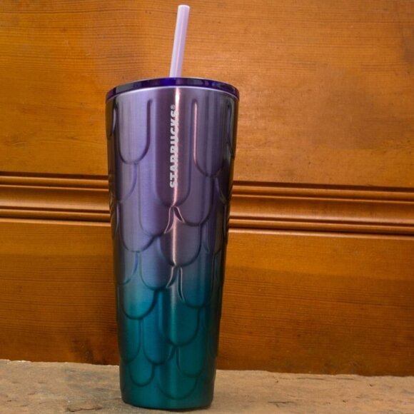 Starbucks Other - Starbucks 2023 mermaid siren twilight Stainless ombre scales venti tumbler